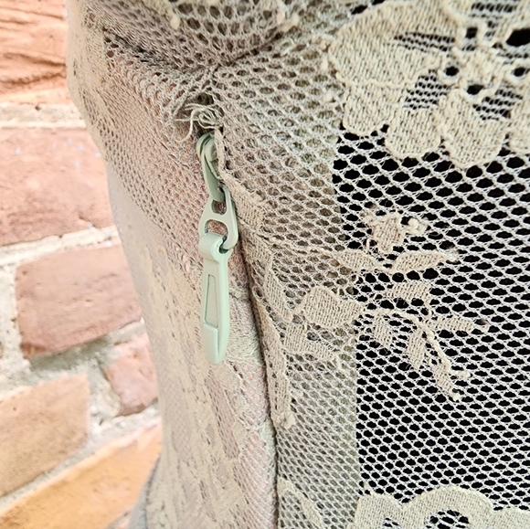 Soiéblu Mint Green Lace Dress - Picture 5 of 6